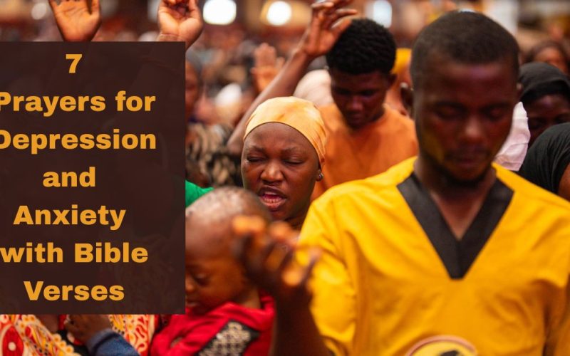 Prayers for Depression and Anxiety with Bible Verses