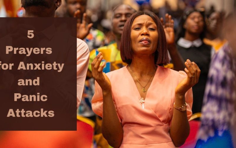 prayer for anxiety and panic attacks