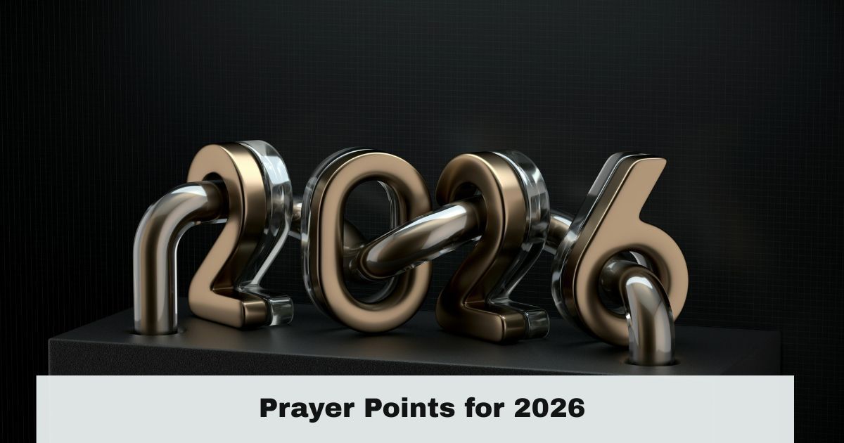 41 Prayer Points for 2026